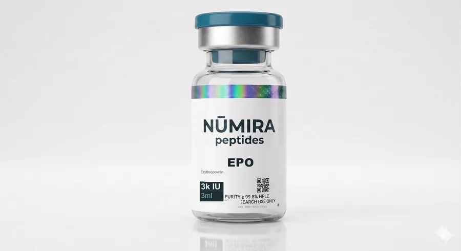 EPO 3000 IU erythropoietin research peptide vial — buy in Canada | Nūmira Peptides
