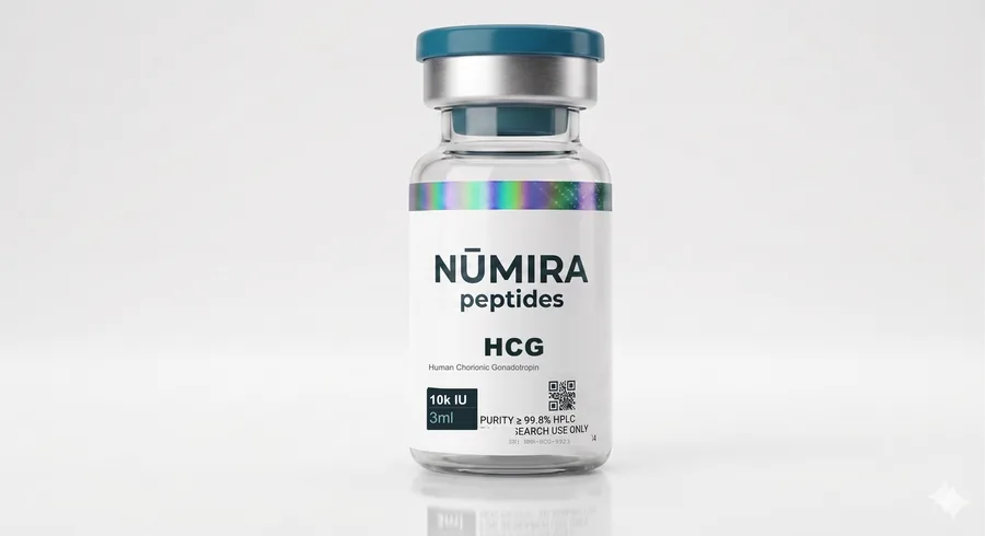 HCG 10000 IU human chorionic gonadotropin research vial — buy in Canada | Nūmira Peptides