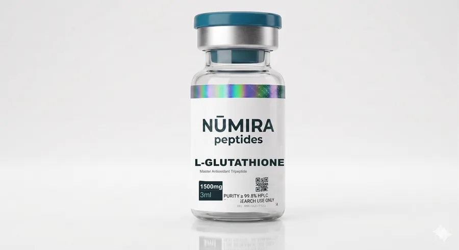 L-Glutathione 1500mg master antioxidant tripeptide research vial — buy in Canada | Nūmira Peptides