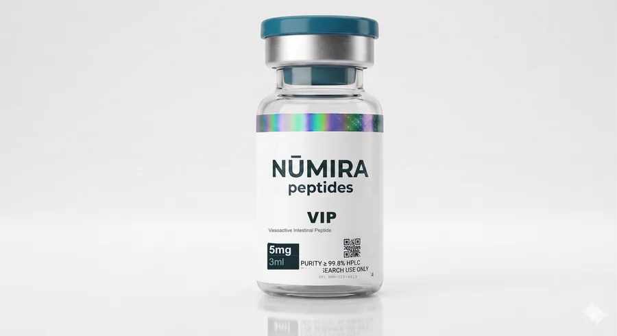 VIP 5mg vasoactive intestinal peptide research vial — buy in Canada | Nūmira Peptides